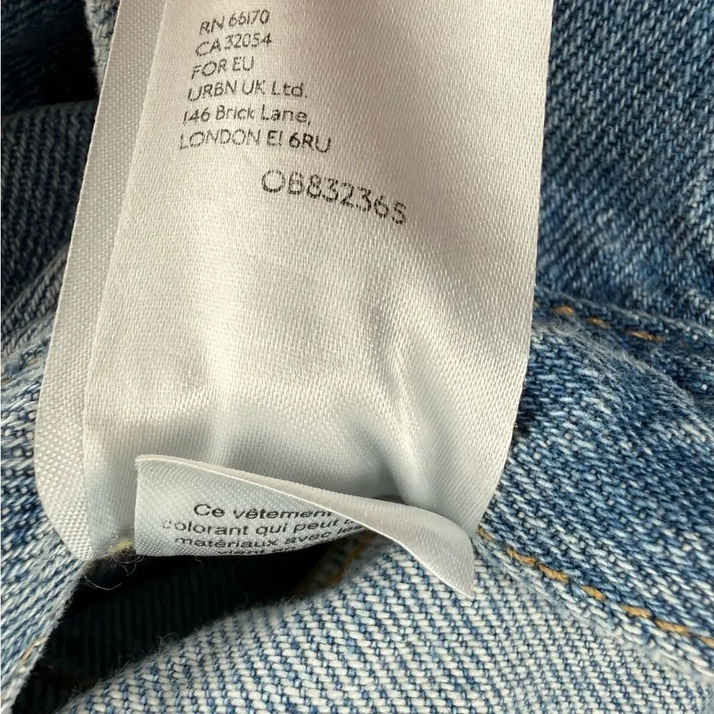 We The Free Womens Maggie Mid Rise Straight Leg Jeans Size 24